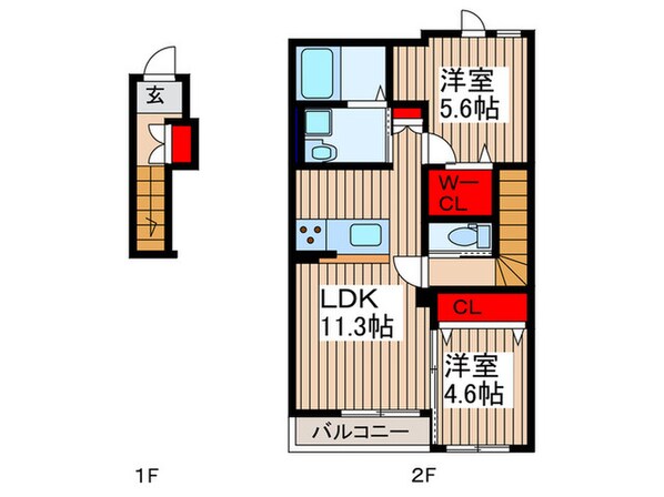 ＳＡＫＵＲＡの物件間取画像